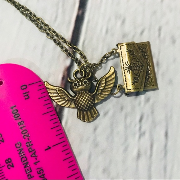 🦉 Harry Potter Hogwarts Mail Necklace - Picture 7 of 8